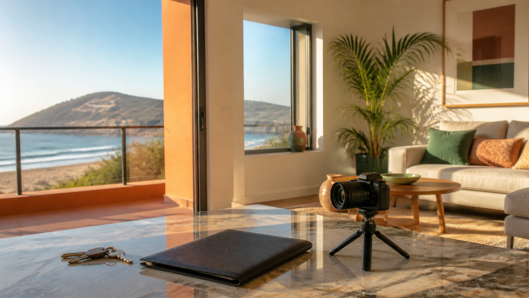 Préparation et commercialisation d'un bien immobilier à vendre à Agadir