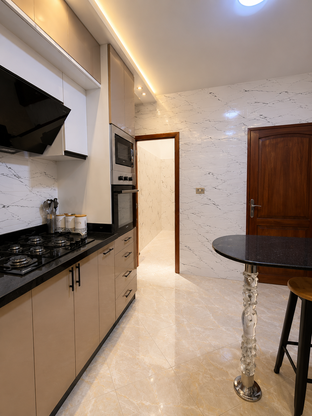 Hay Mohammadi private-terrace apartment by DHAJIA Morocco – property view 17