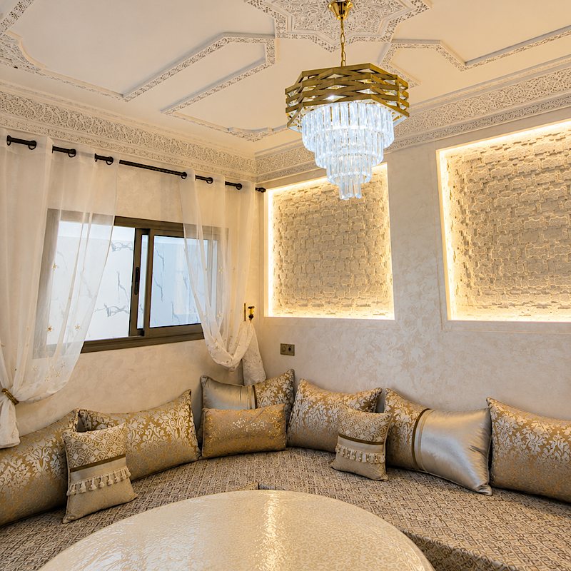 Hay Mohammadi private-terrace apartment by DHAJIA Morocco – property view 12