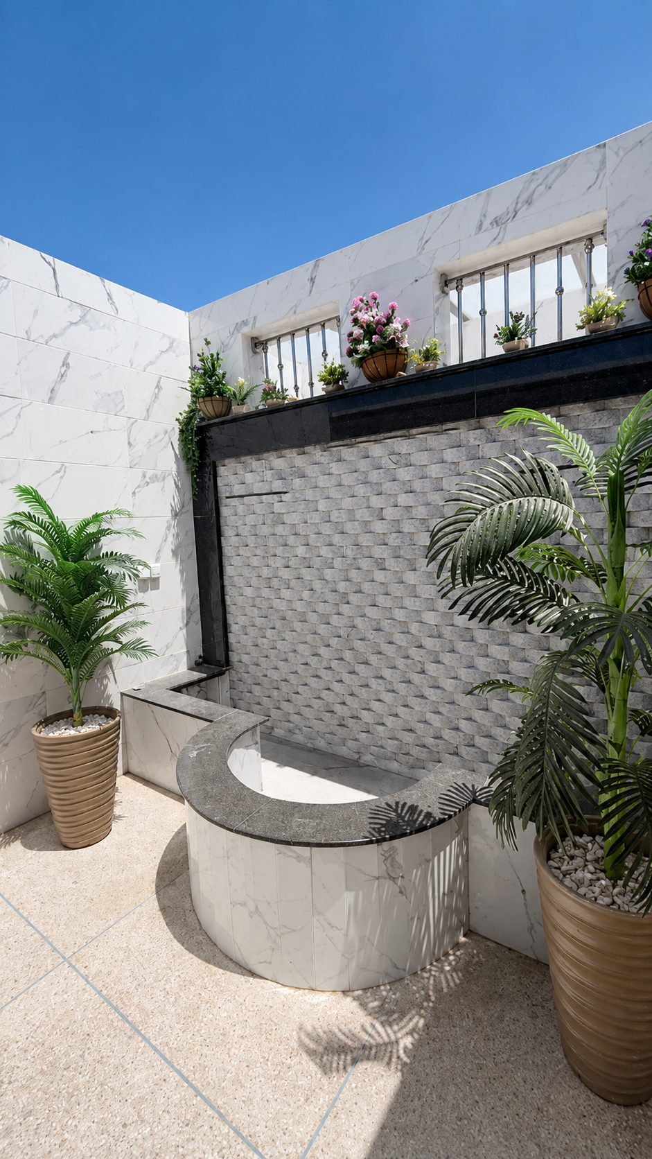 Hay Mohammadi private-terrace apartment by DHAJIA Morocco – property view 03