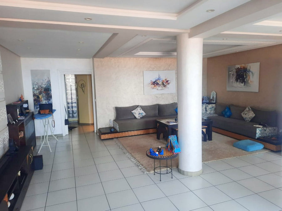 Sea-View Terrace Apartment for Sale, Agadir — 150 m²