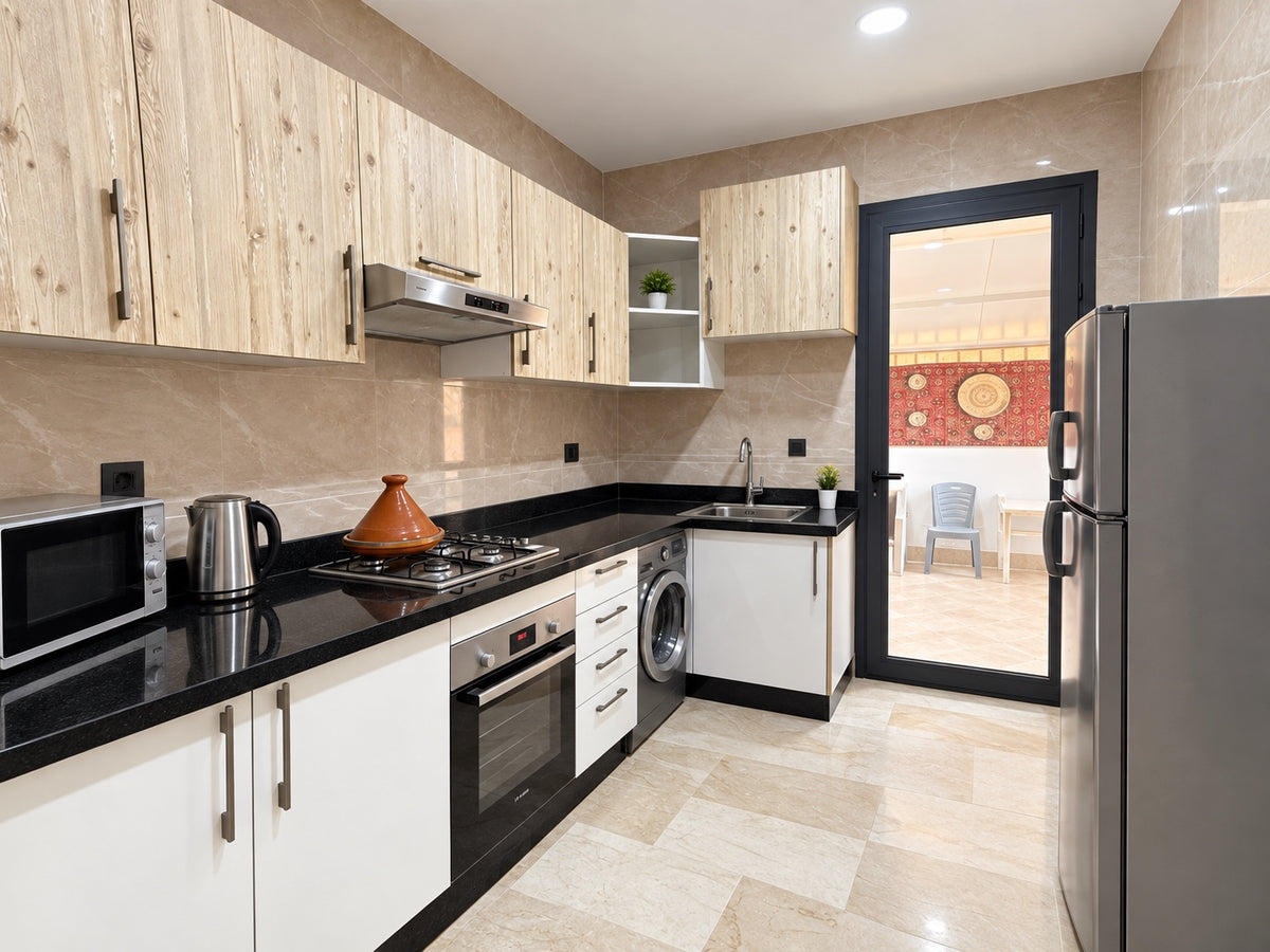 Kitchen | Equipped kitchen with appliances for everyday short stays
