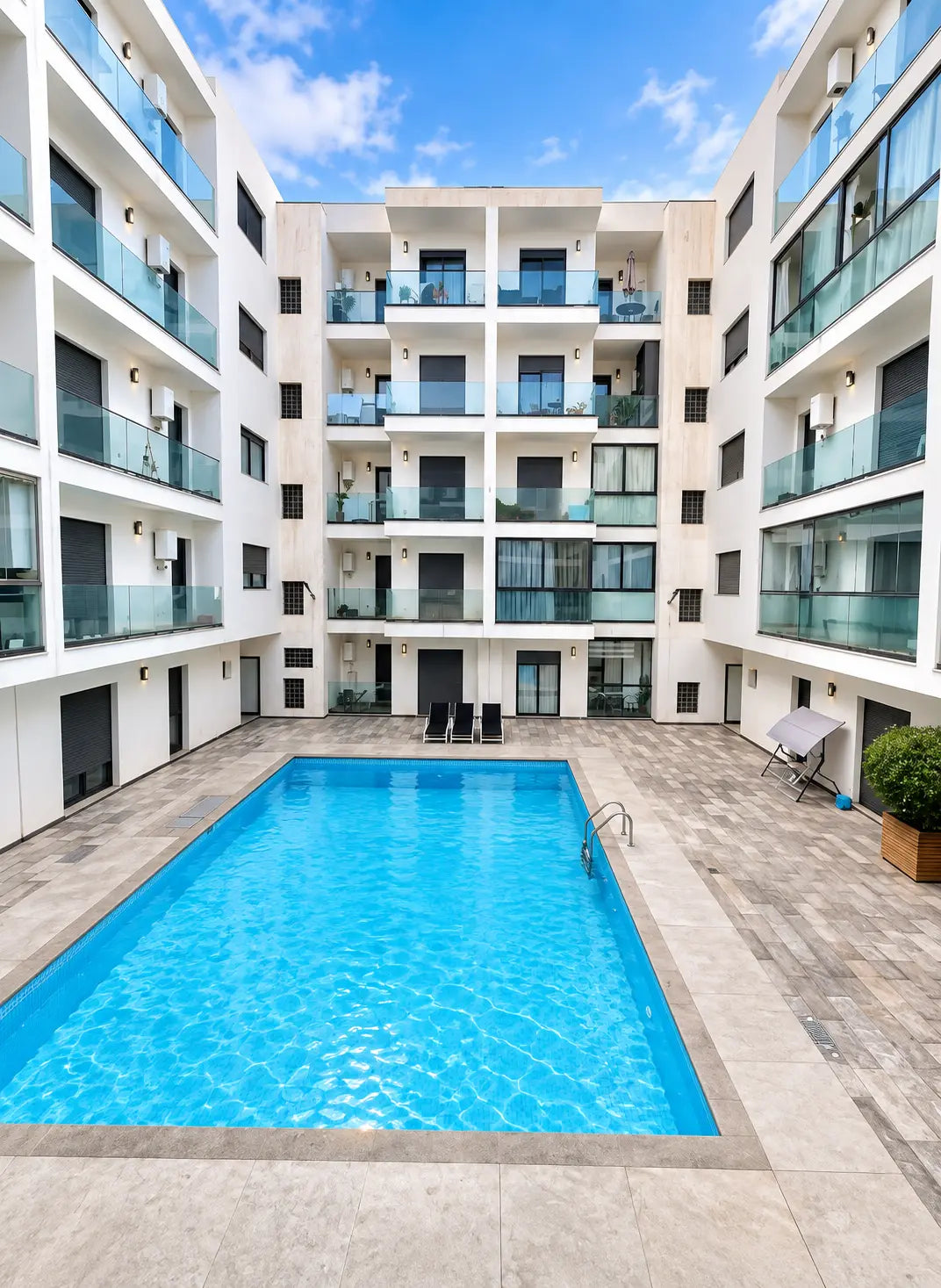 Pool & residence | Agadir Bay 3 Sonaba shared swimming pool and residence overview