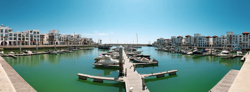 Agadir Marina panorama — Abdeaitali, CC BY-SA 4.0