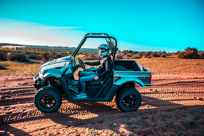 Illustrative buggy ride in Morocco; actual vehicle and route vary