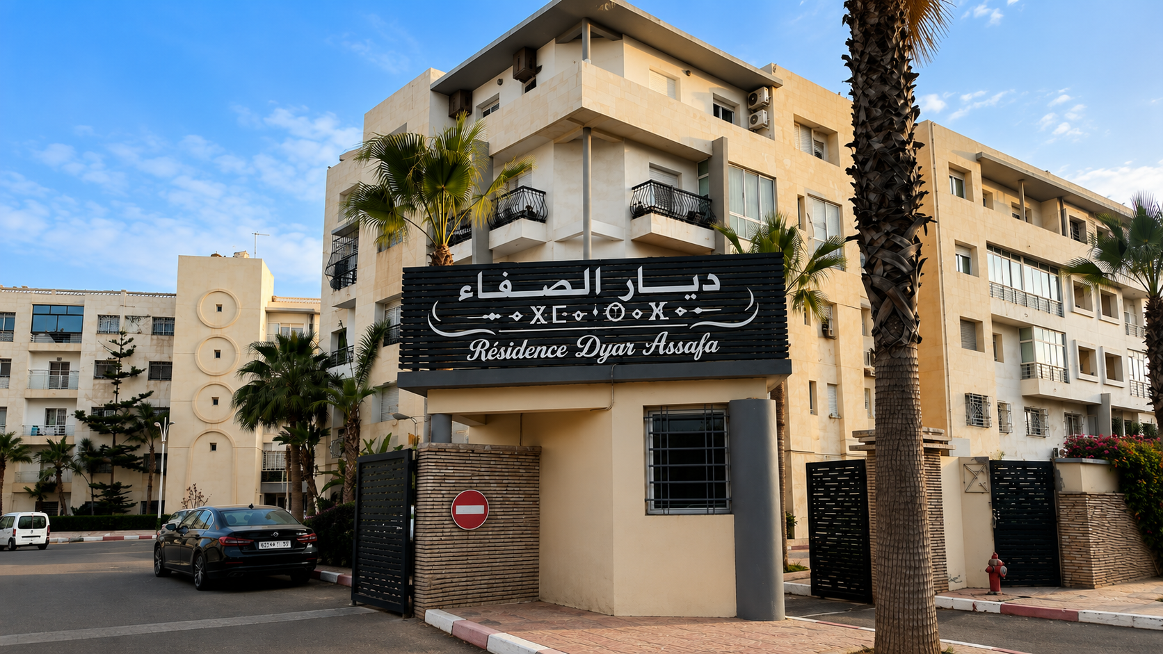 Neighbourhood shops and services near the Haut Founty apartment.