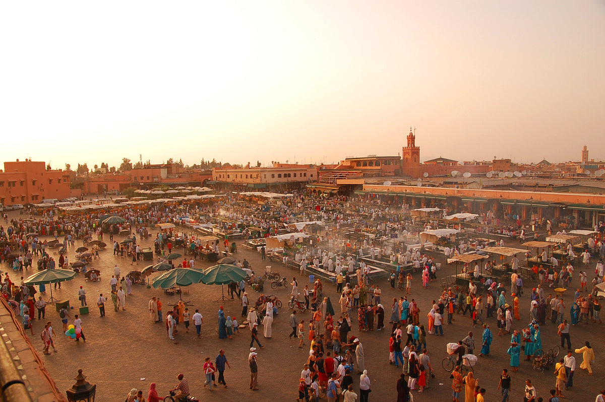 Jemaa el-Fna in Marrakesh — Luc Viatour / Lucnix.be, CC BY-SA 3.0