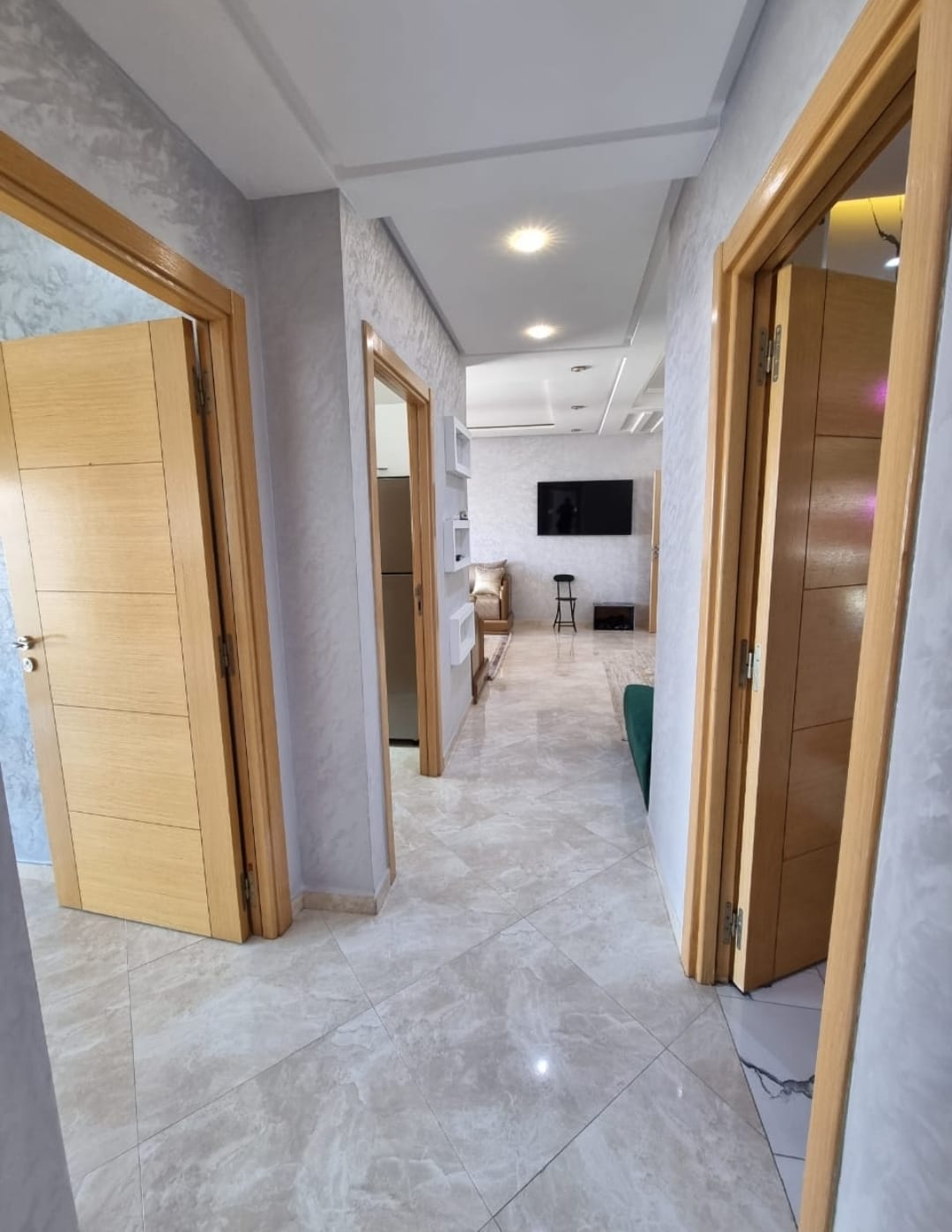 Interior hallway — Résidence Elkatani, Les Jardins d’Agadir, 79 m²