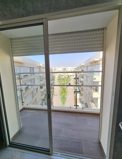 Balcony doors and outlook — Résidence Elkatani, Les Jardins d’Agadir, 79 m²